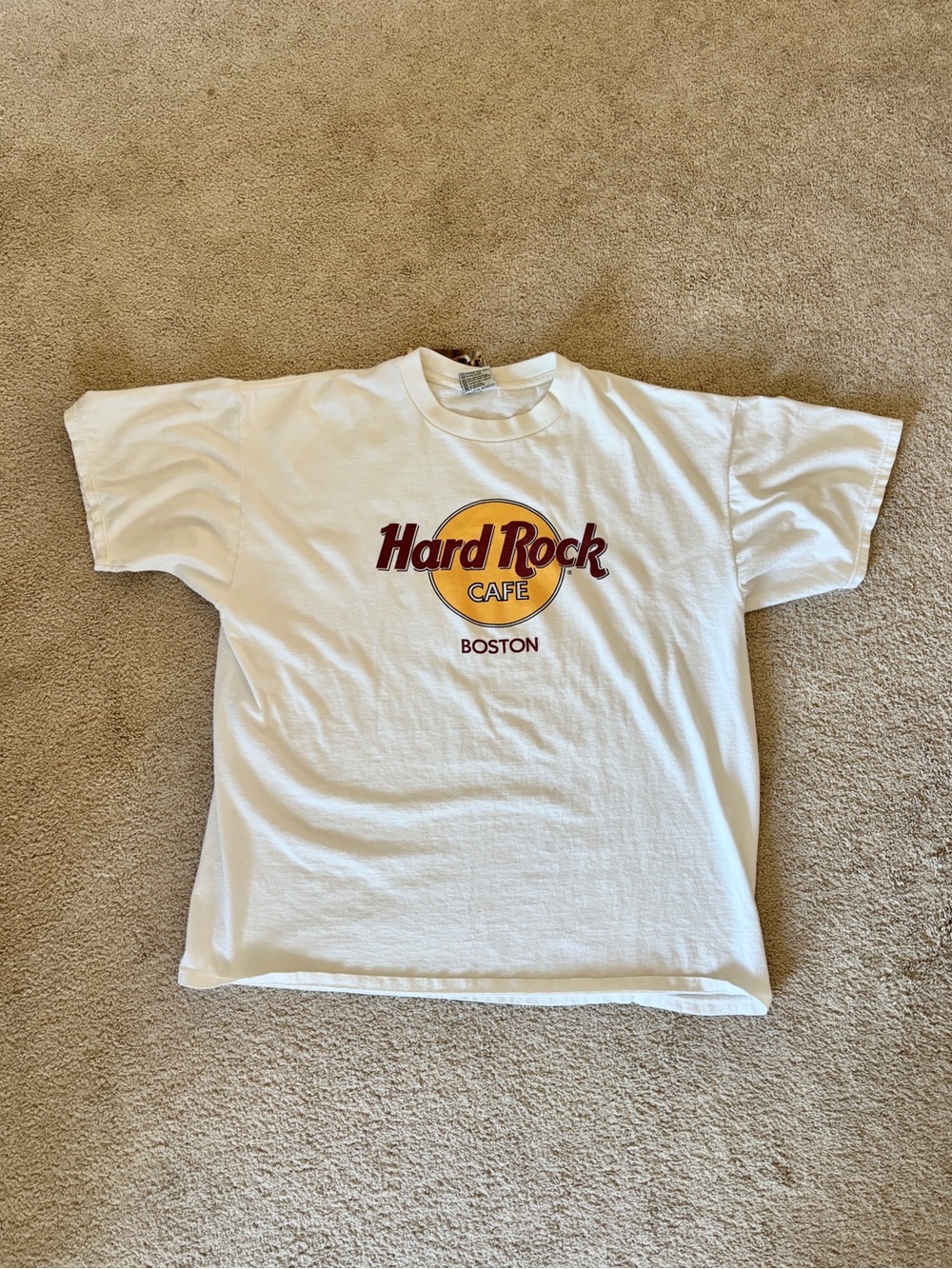Vintage Hard Rock Cafe Boston Graphic Tee
